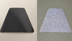 Trapecio Negro reflecta Blanco